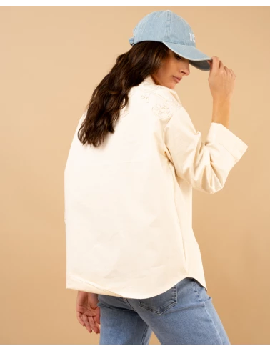 Chemise brodée