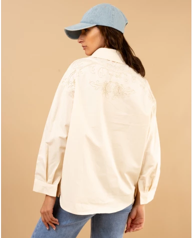 Chemise brodée