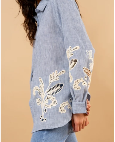Chemise broderies Chemise broderies