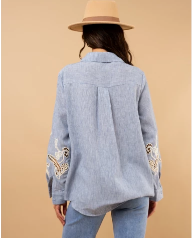 Chemise broderies Chemise broderies