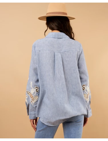 Chemise broderies