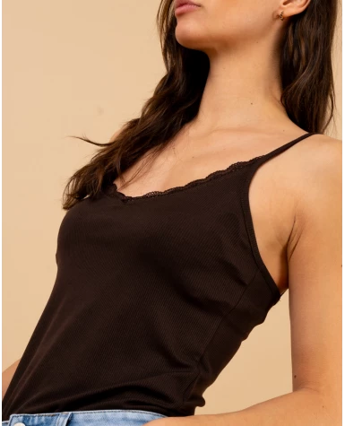 Débardeur dentelle
