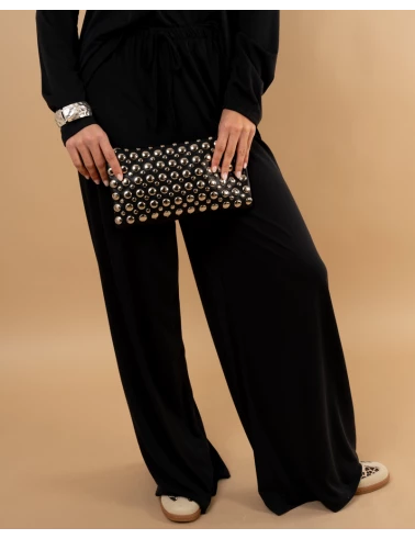 Pantalon large fluide