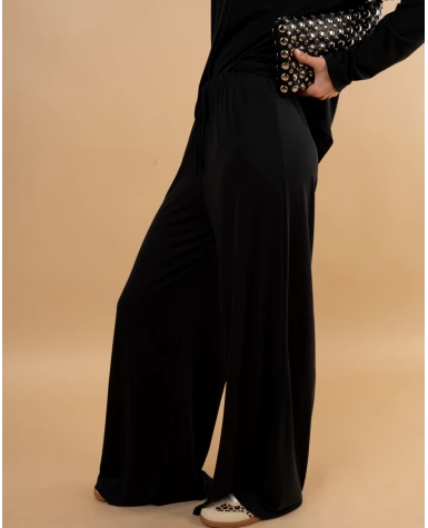 Pantalon large fluide