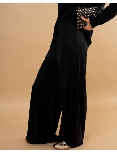 Pantalon large fluide