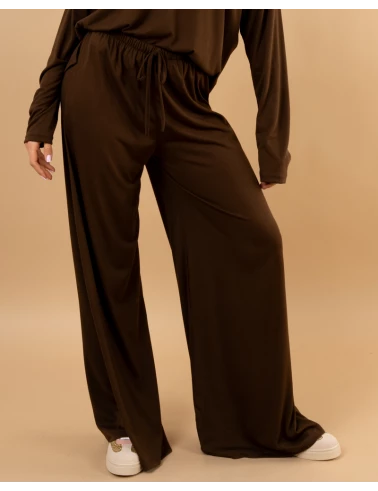 Pantalon large fluide