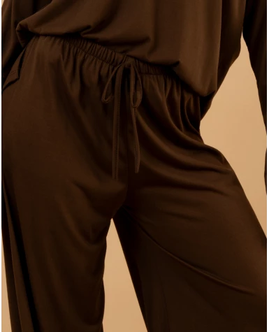 Pantalon large fluide