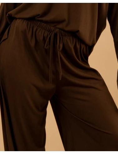 Pantalon large fluide