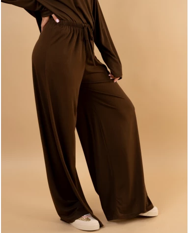 Pantalon large fluide
