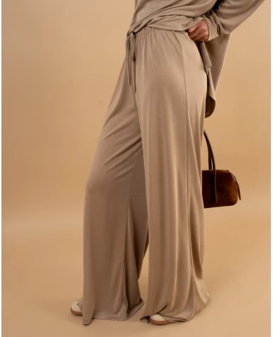 Pantalon large fluide