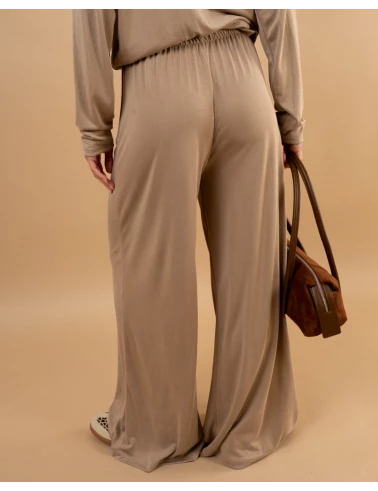 Pantalon large fluide