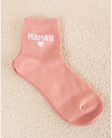 Chaussettes Maman lurex