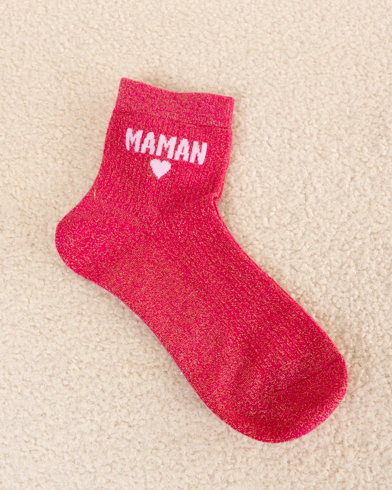 Chaussettes Maman lurex