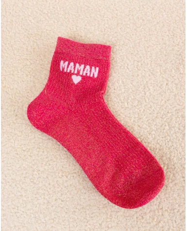 Chaussettes Maman lurex