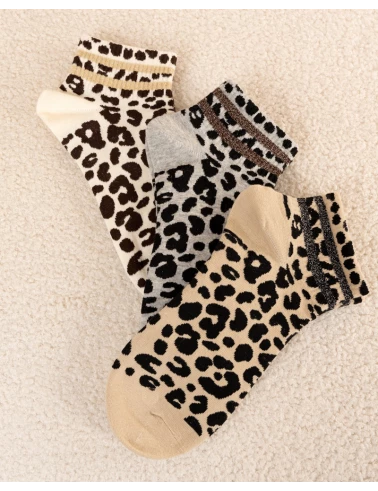 Chaussettes Léo bandes