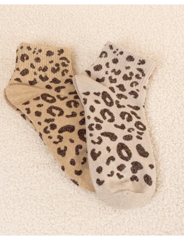 Chaussettes Léo lurex