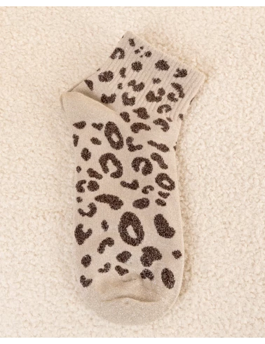 Chaussettes Léo lurex