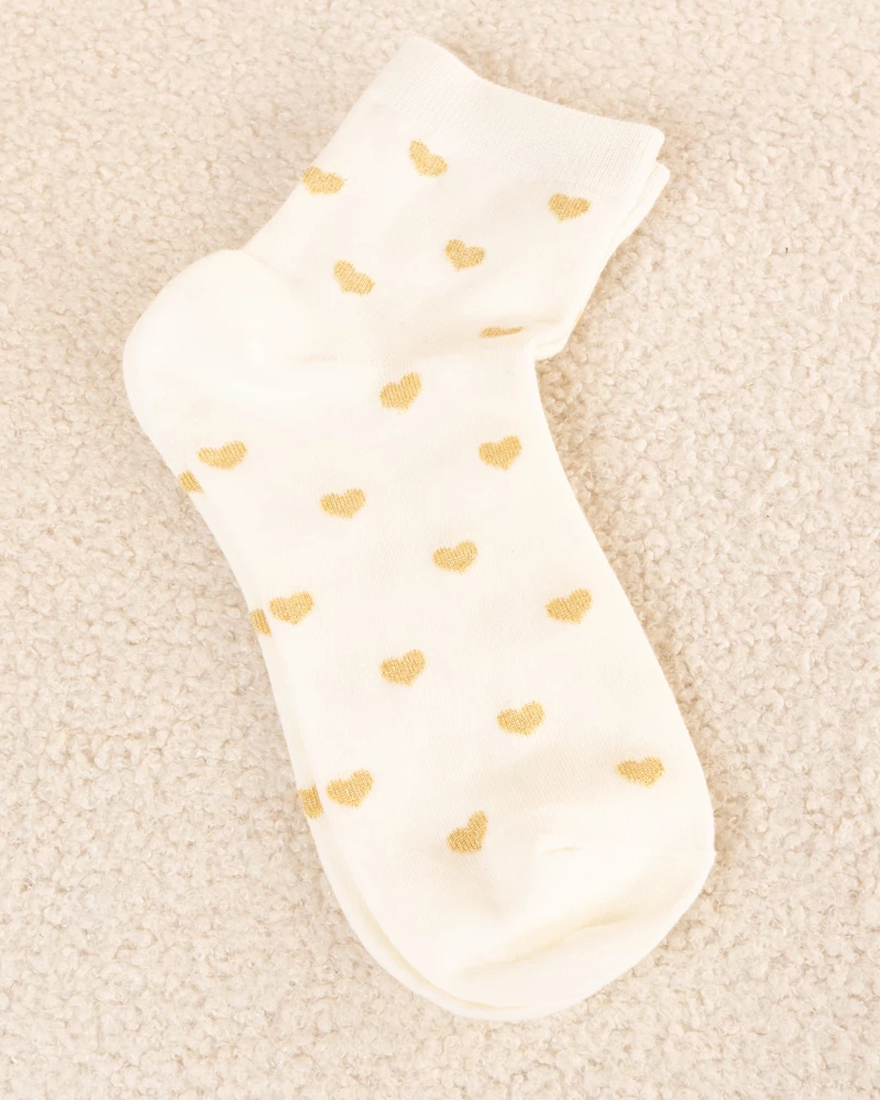 Chaussettes coeurs