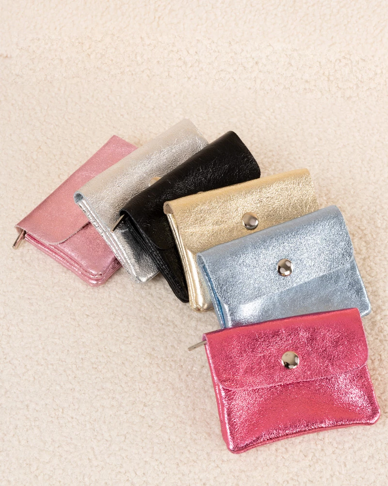 Petit porte monnaie cuir
