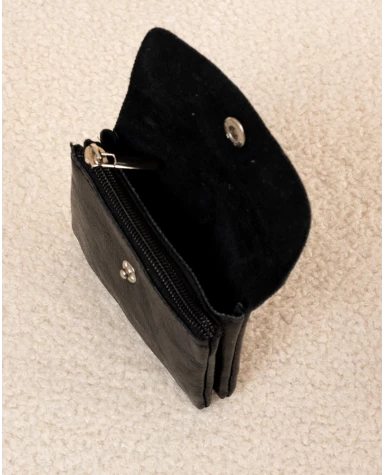Petit porte monnaie cuir