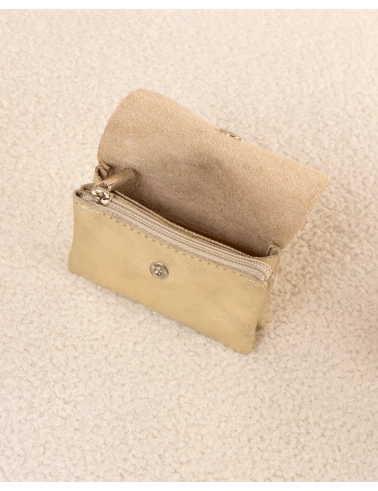 Petit porte monnaie cuir