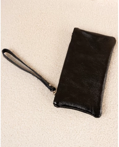 Pochette cuir