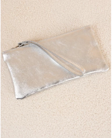 Pochette cuir