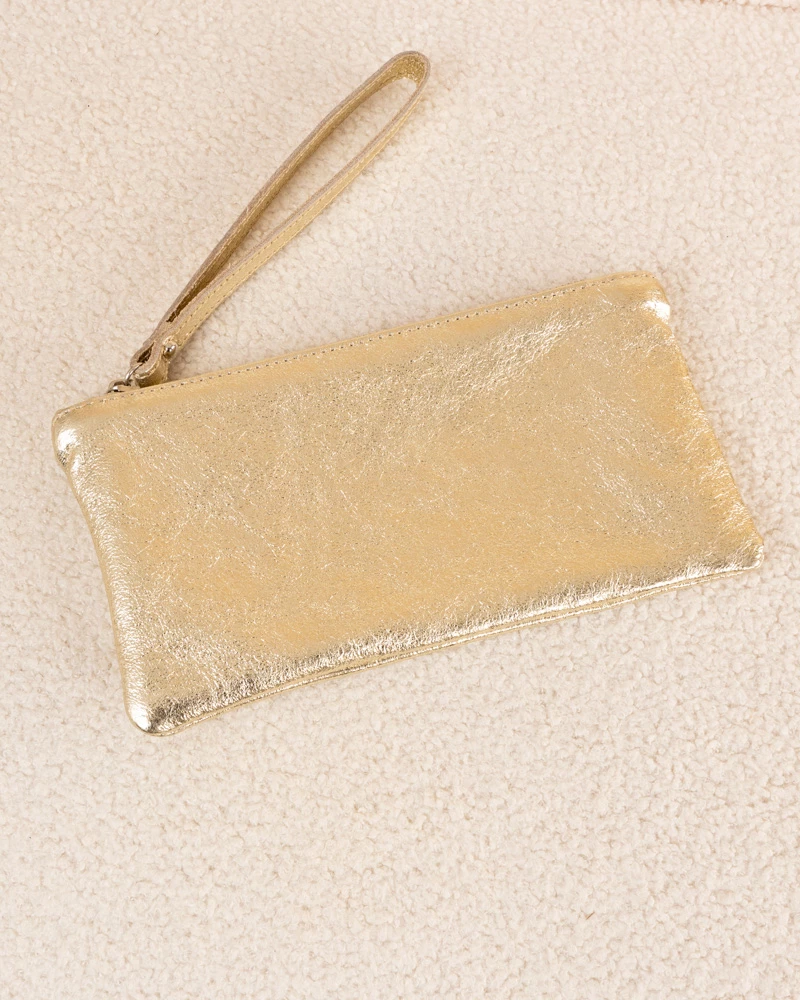 Pochette cuir