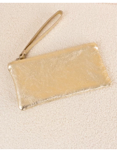 Pochette cuir