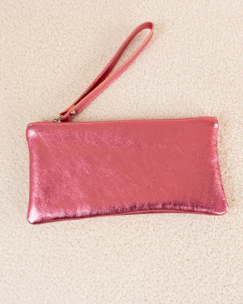 Pochette cuir