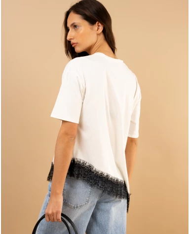 T-Shirt dentelle