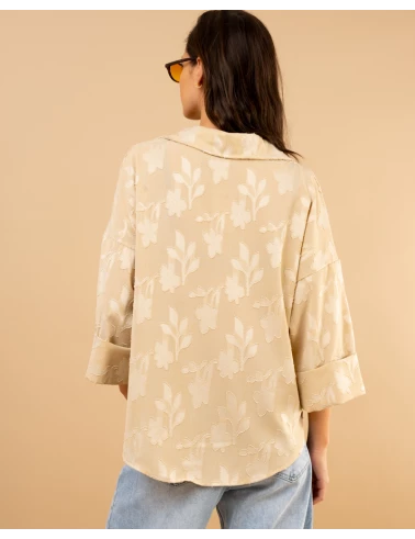 Chemise fleurs