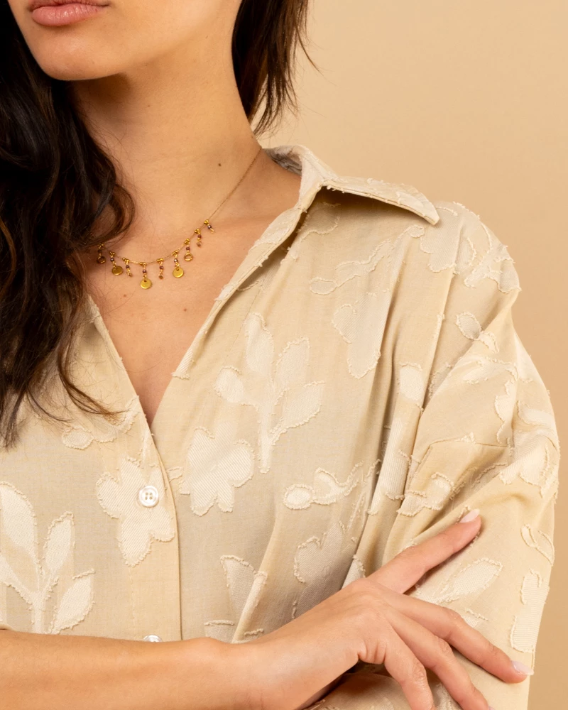 Chemise fleurs
