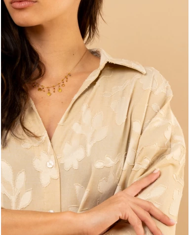 Chemise fleurs
