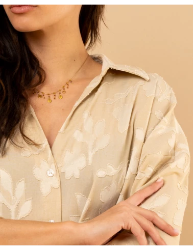 Chemise fleurs