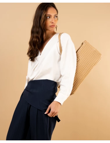 Blouse unie