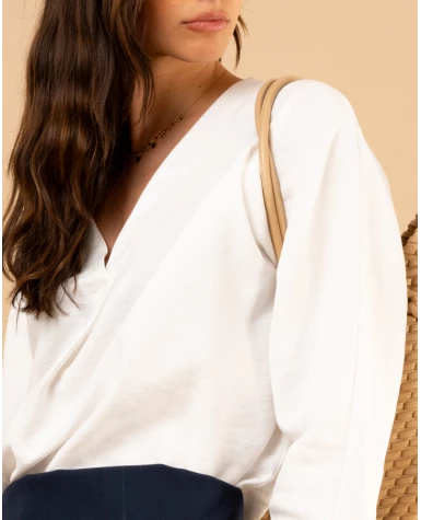 Blouse unie