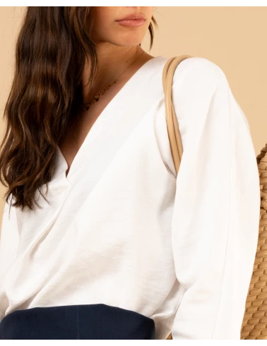 Blouse unie