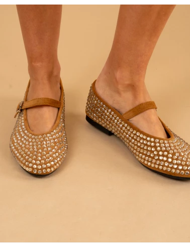 Ballerines strass