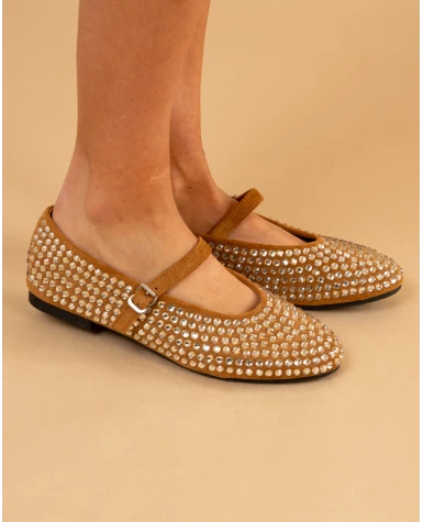 Ballerines strass