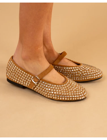 Ballerines strass
