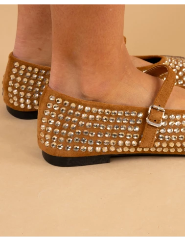 Ballerines strass
