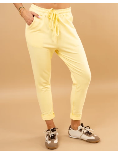 Jogging uni délavé