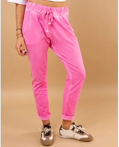 Jogging uni délavé