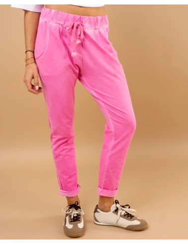 Jogging uni délavé
