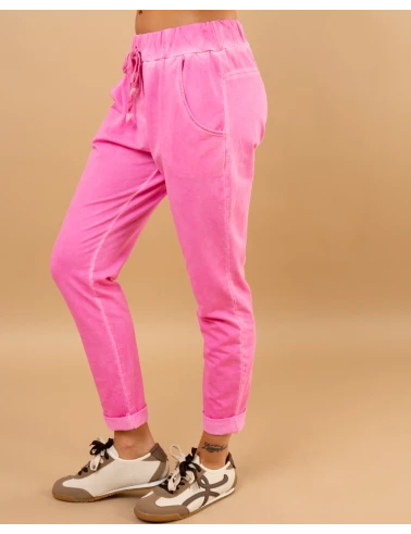 Jogging uni délavé