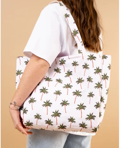 Sac rayures réversible