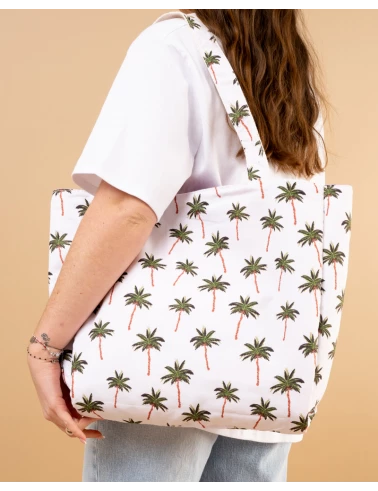 Sac rayures réversible