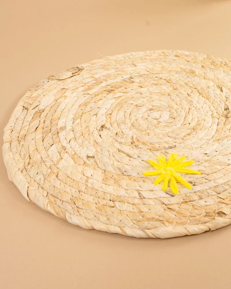 Set de table fleurs
