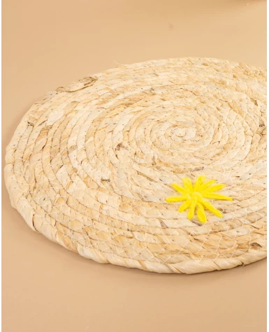 Set de table fleurs
